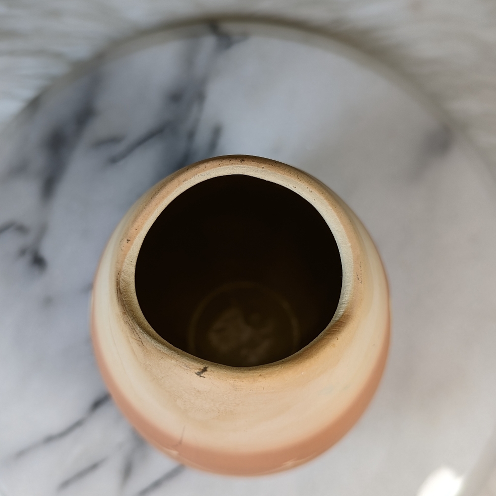 Native American Signed Vase With Aztec Design Vintage - Picture 5 of 9